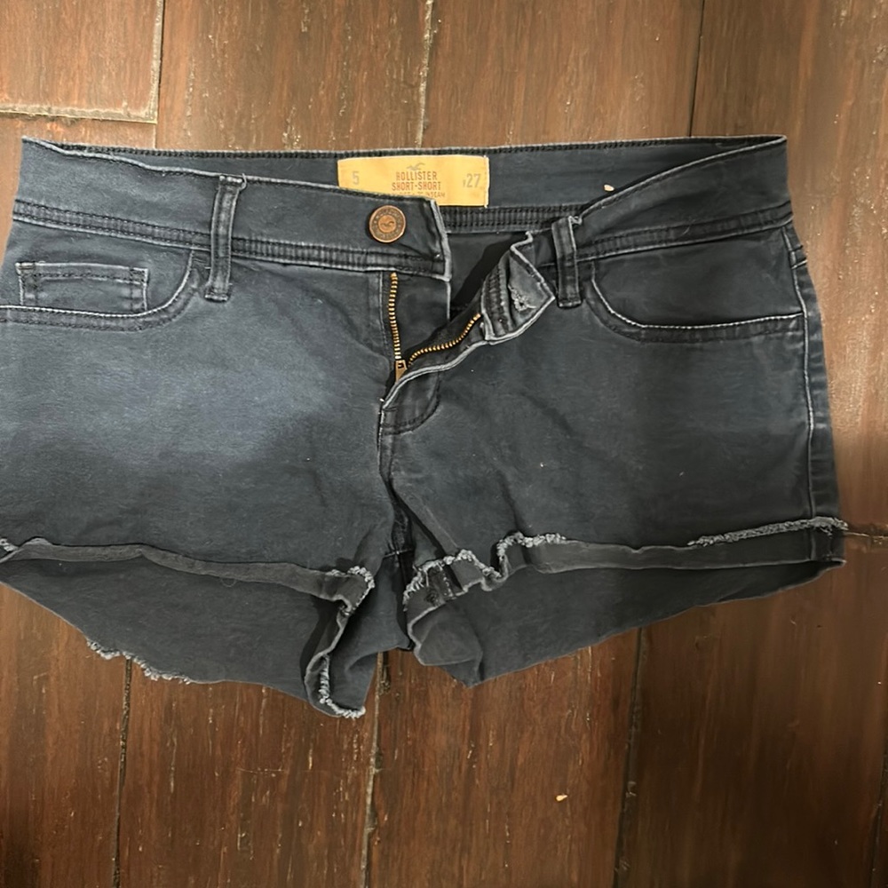Hollister navy shorts